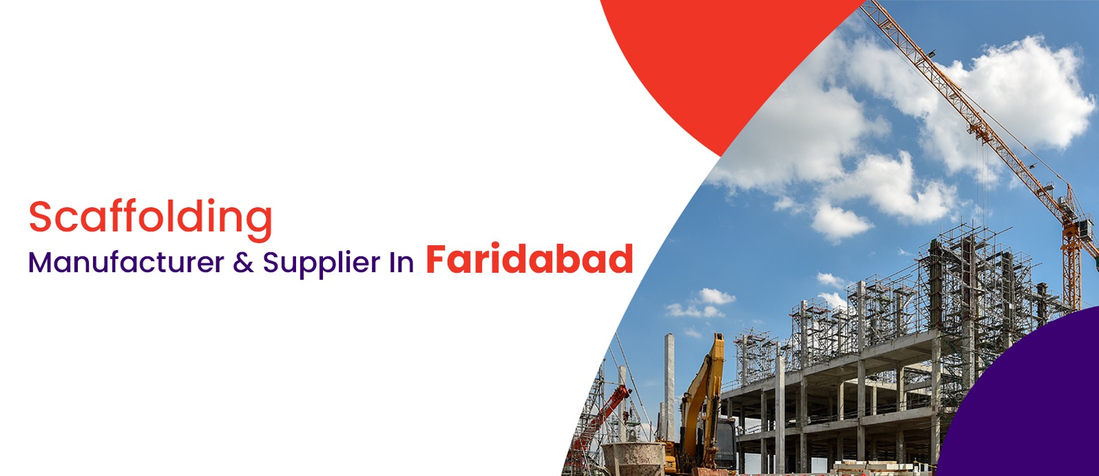 Scaffolding Faridabad Banner